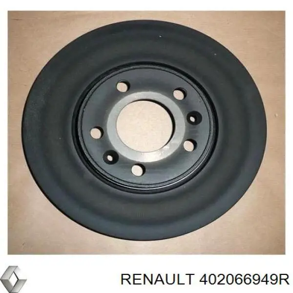 402066949R Renault (RVI) freno de disco delantero