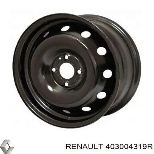 403004319R Renault (RVI) ruedas de acero (estampado)