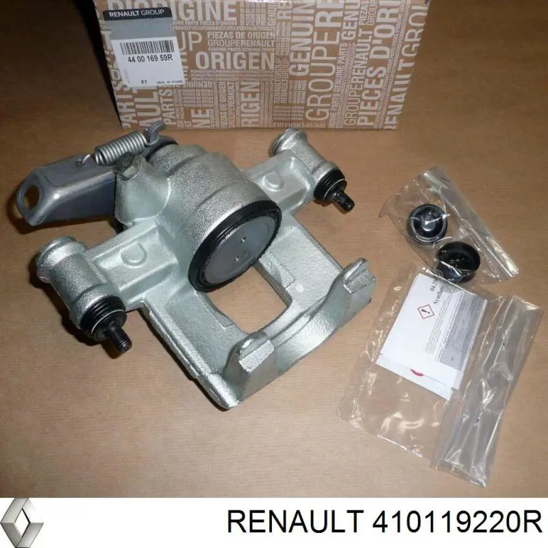 410119220R Renault (RVI) pinza de freno delantera izquierda