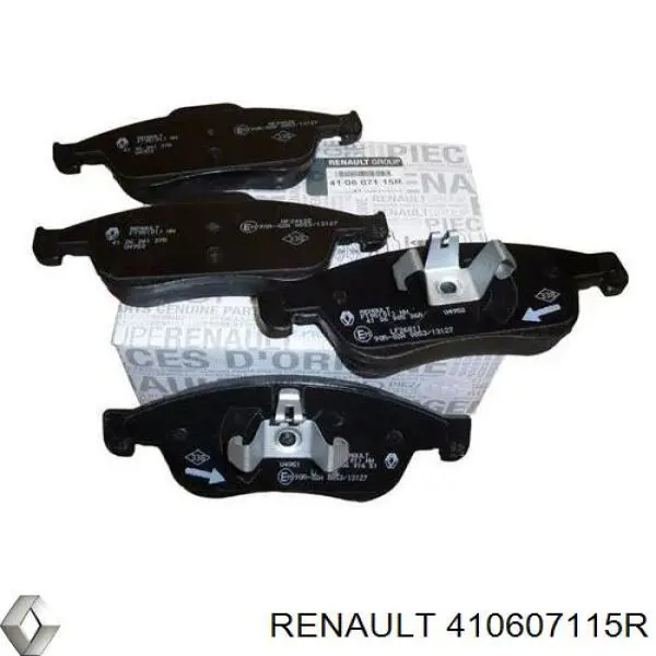 410607115R Renault (RVI) pastillas de freno delanteras