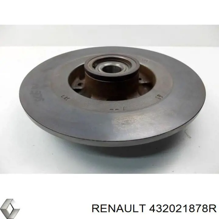  Disco de freno trasero para Renault Scenic R9