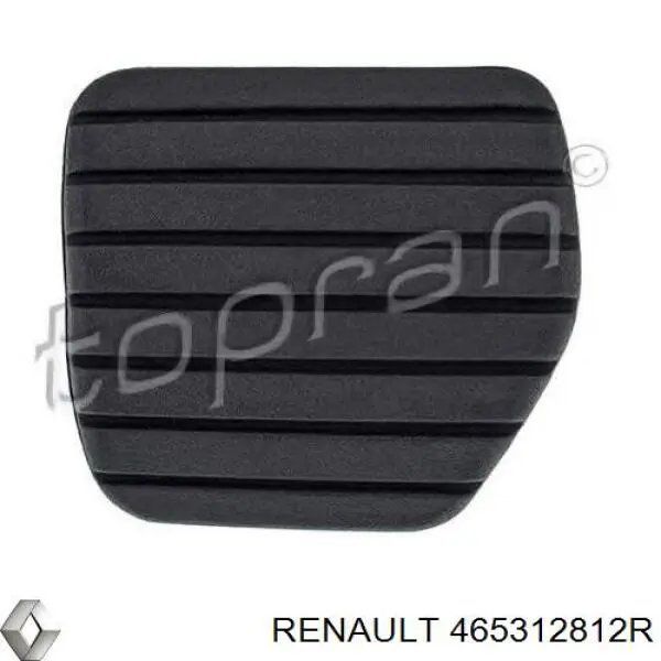 465312812R Renault (RVI) revestimiento de pedal, pedal de freno