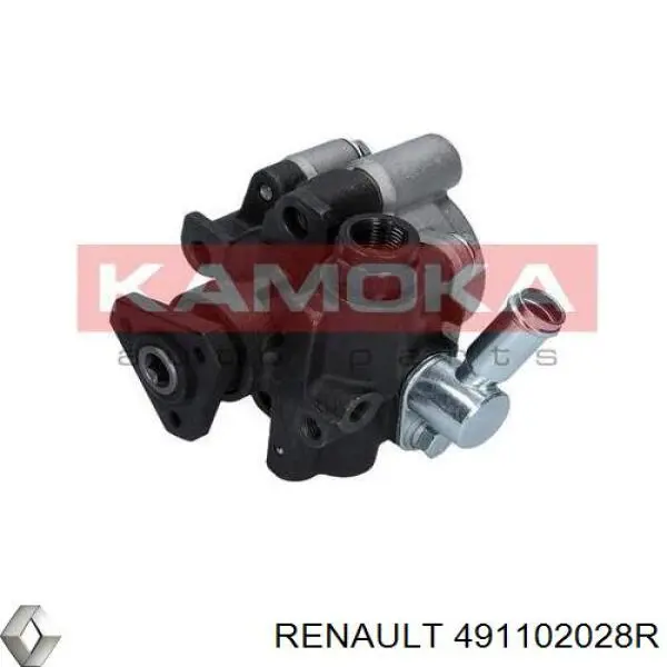 491102028R Renault (RVI) bomba hidráulica de dirección