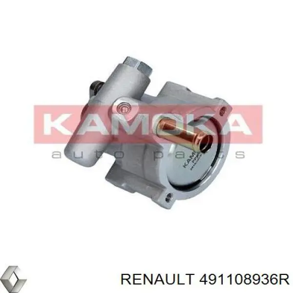 491108936R Renault (RVI) bomba hidráulica de dirección