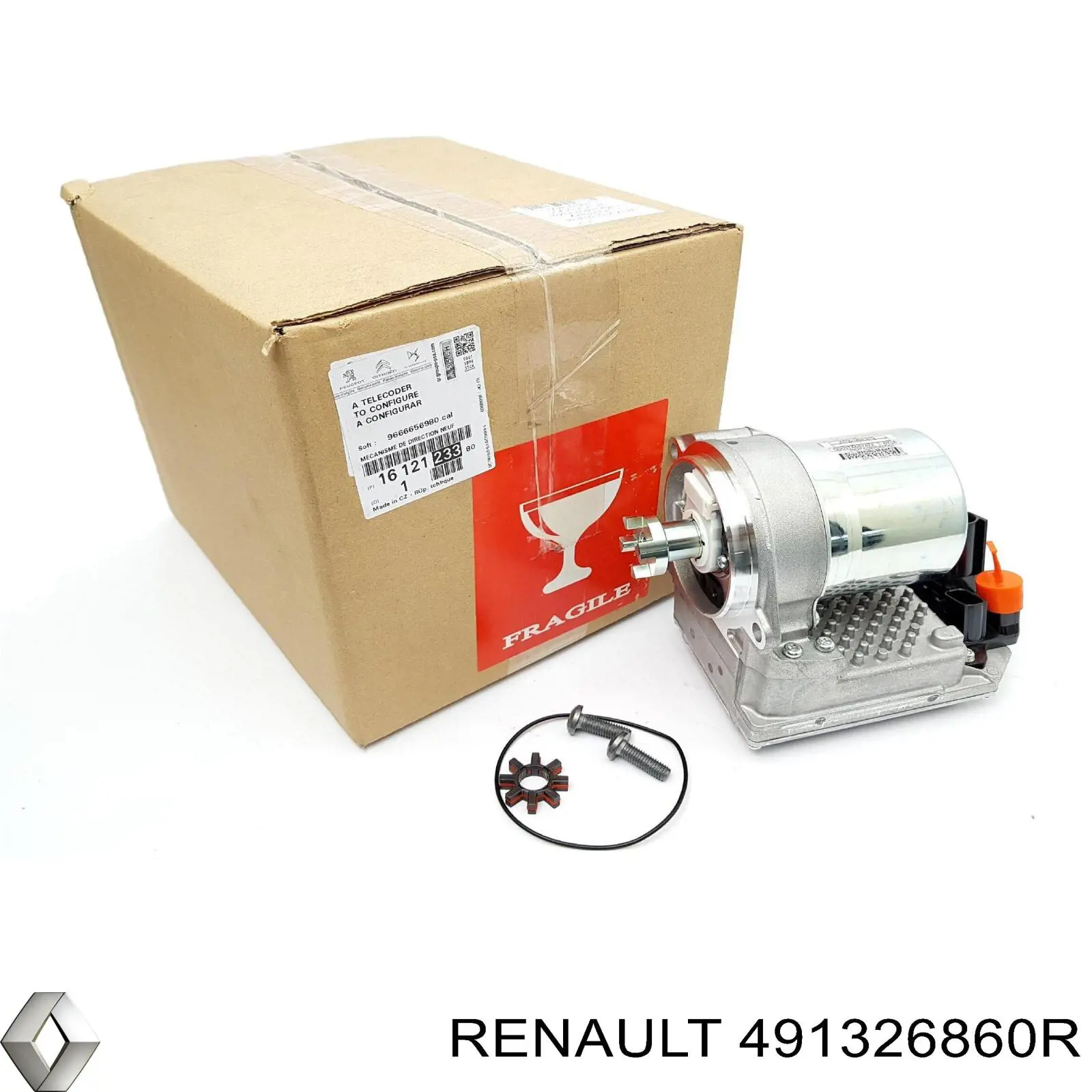 491326860R Renault (RVI) polea, servobomba