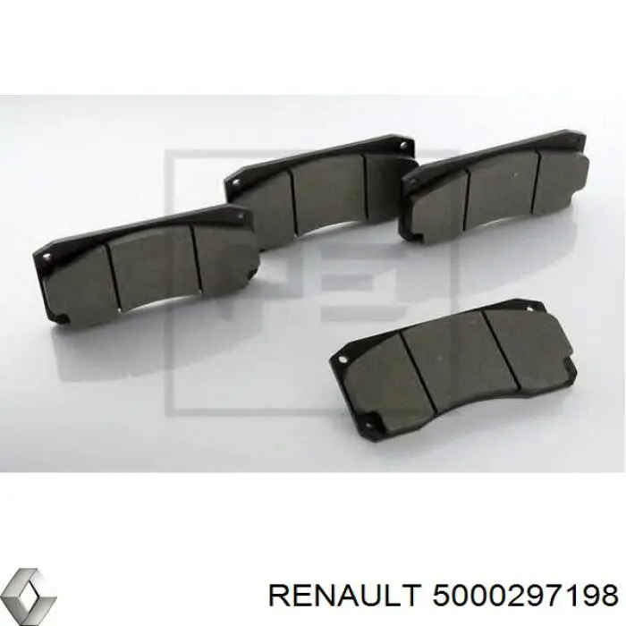 5000297198 Renault (RVI) pastillas de freno delanteras