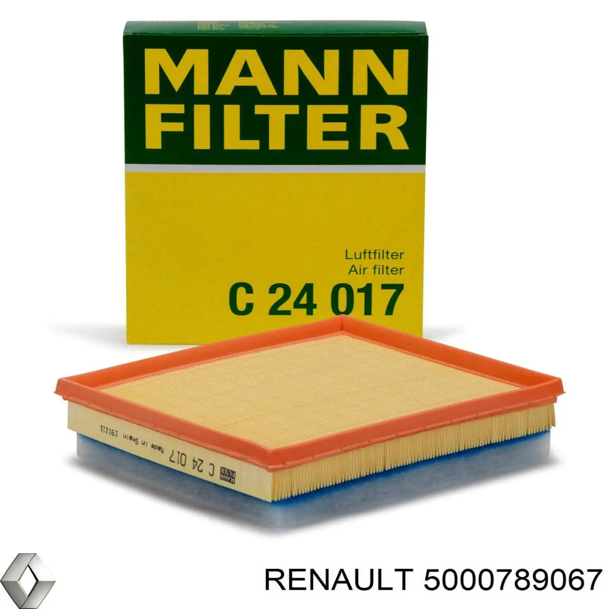 5000789067 Renault (RVI) filtro combustible