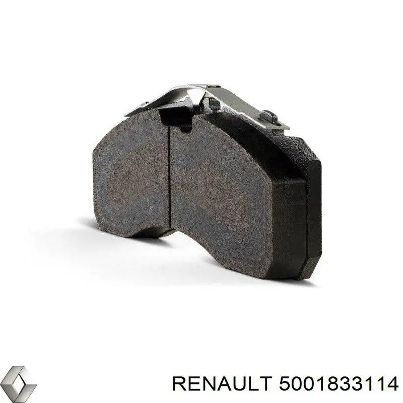 5001833114 Renault (RVI) pastillas de freno delanteras