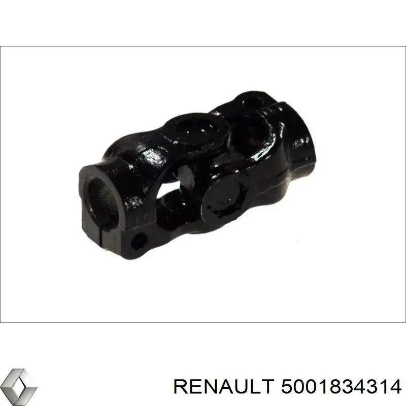 5001834314 Renault (RVI) columna de direccion eje cardan inferior