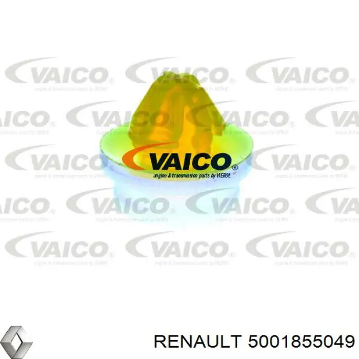 5001855049 Renault (RVI) clips fijación, revestimiento puerta