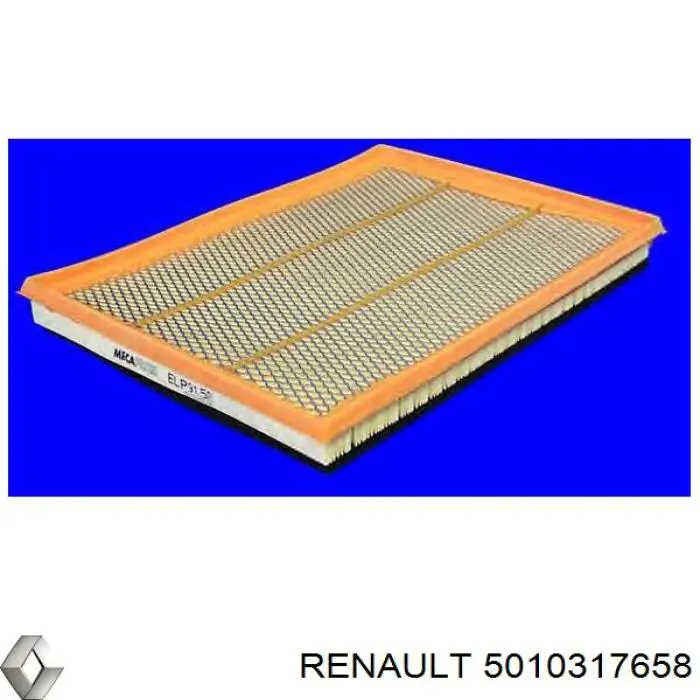 5010317658 Renault (RVI) filtro de aire