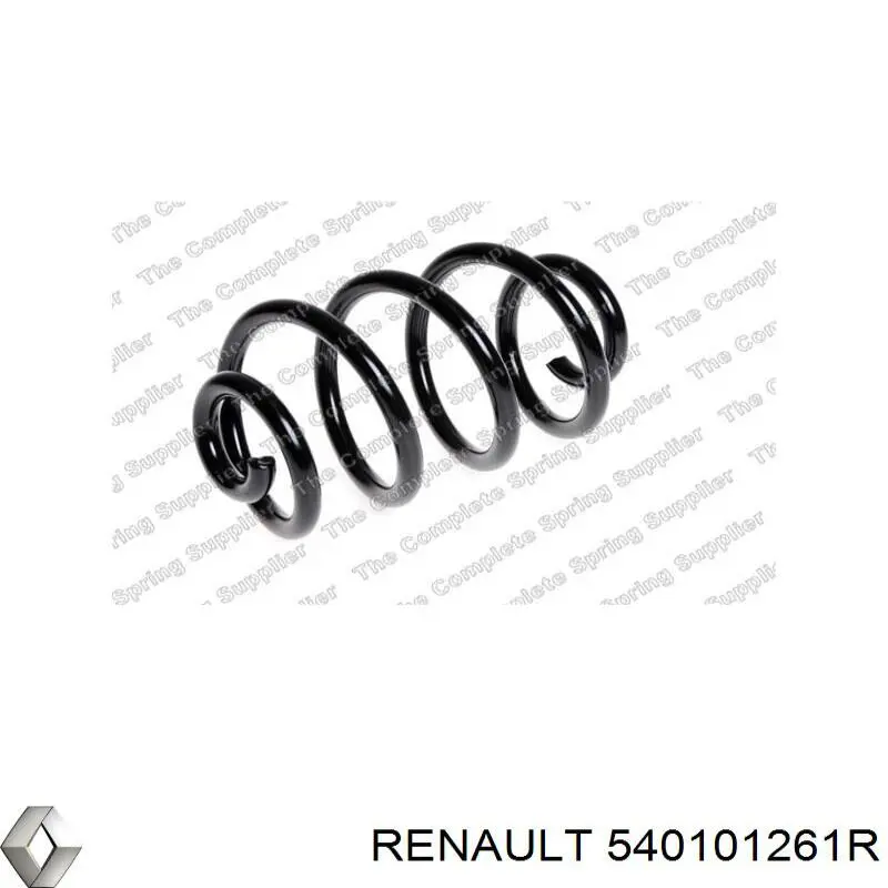 540101261R Renault (RVI) muelle de suspensión eje delantero