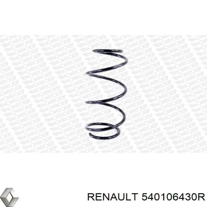 540106430R Renault (RVI) muelle de suspensión eje delantero