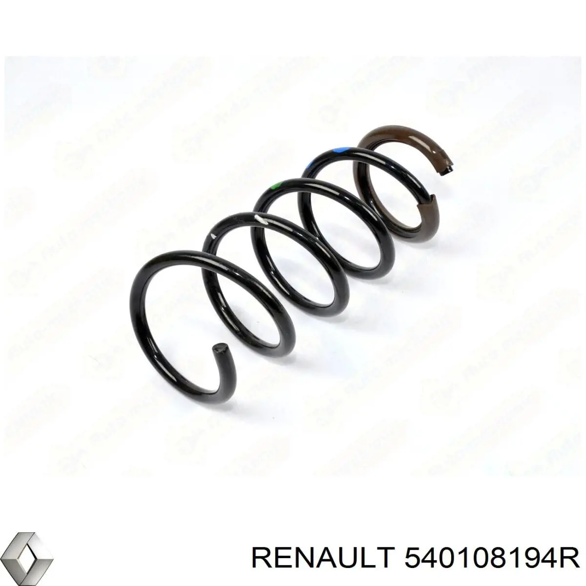 540101829R Renault (RVI) muelle de suspensión eje delantero