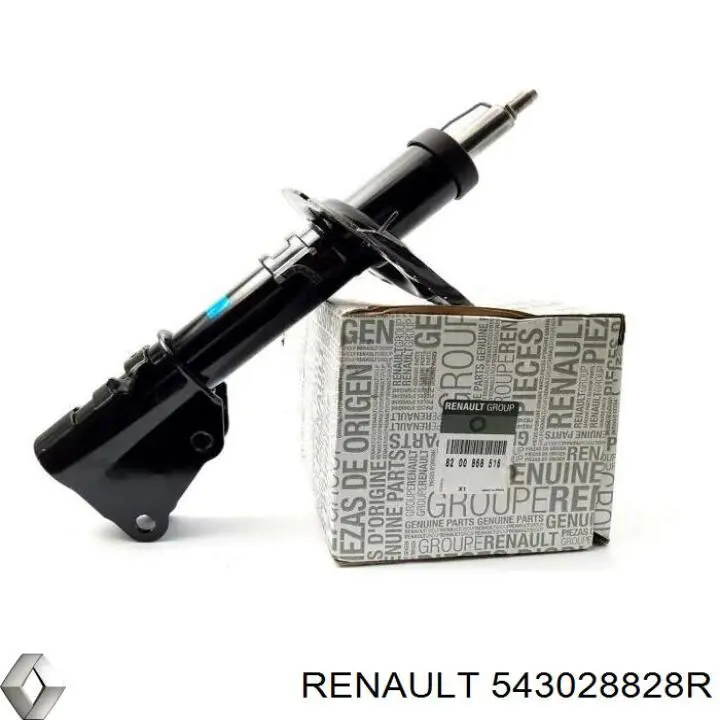 543028828R Renault (RVI) amortiguador delantero