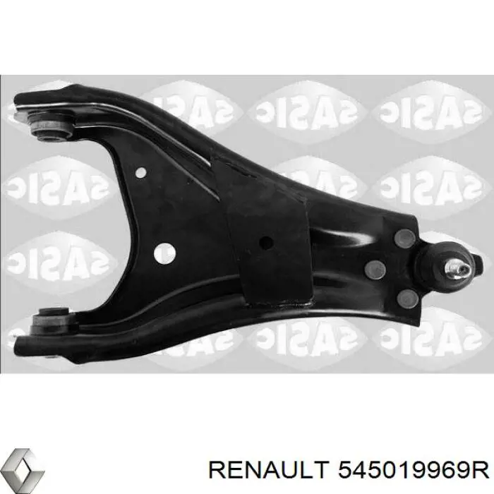 545019969R Renault (RVI) barra oscilante, suspensión de ruedas delantera, inferior izquierda