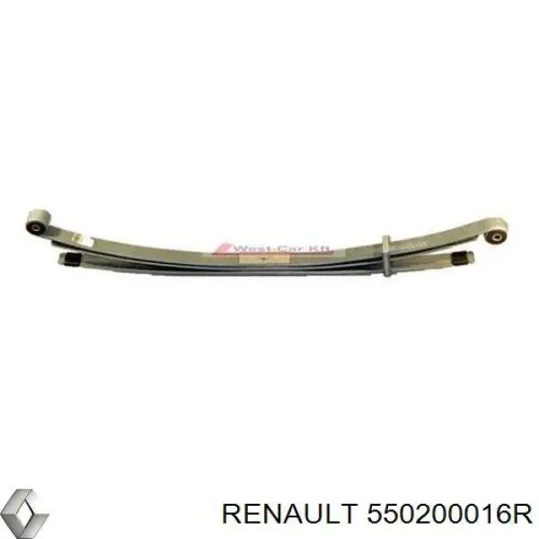 4421044 Opel ballesta trasera