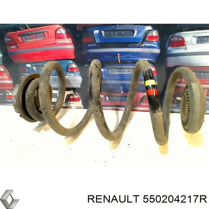 8200843955 Renault (RVI) muelle de suspensión eje trasero