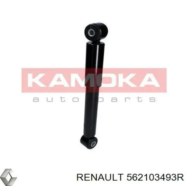 562103493R Renault (RVI) amortiguador trasero