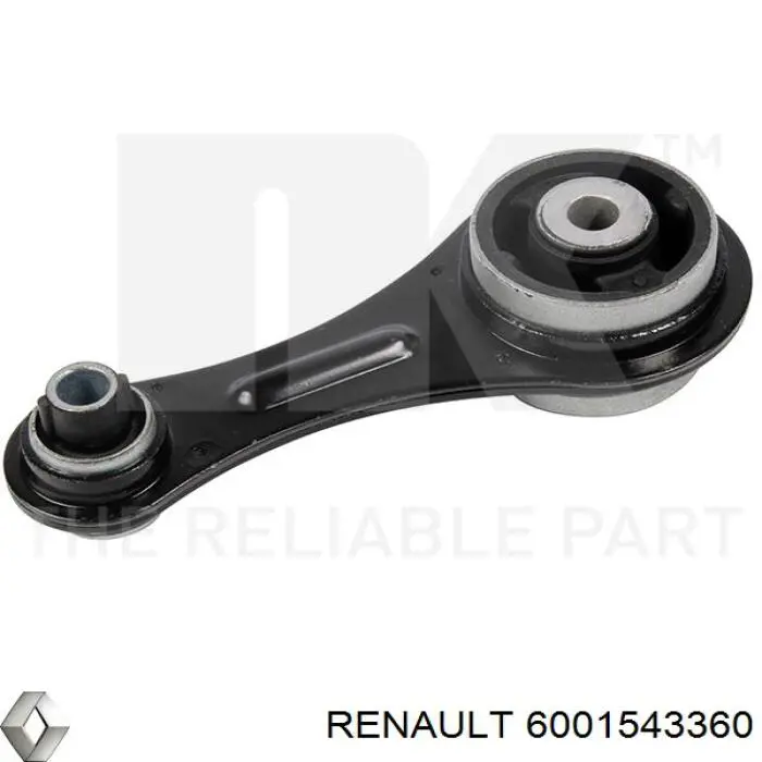 6001543360 Renault (RVI) soporte de motor trasero