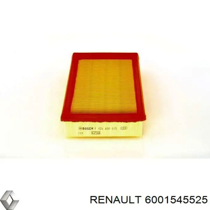 6001545525 Renault (RVI) filtro de aire