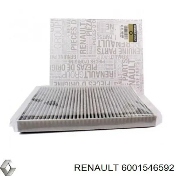 6001546592 Renault (RVI) filtro de habitáculo