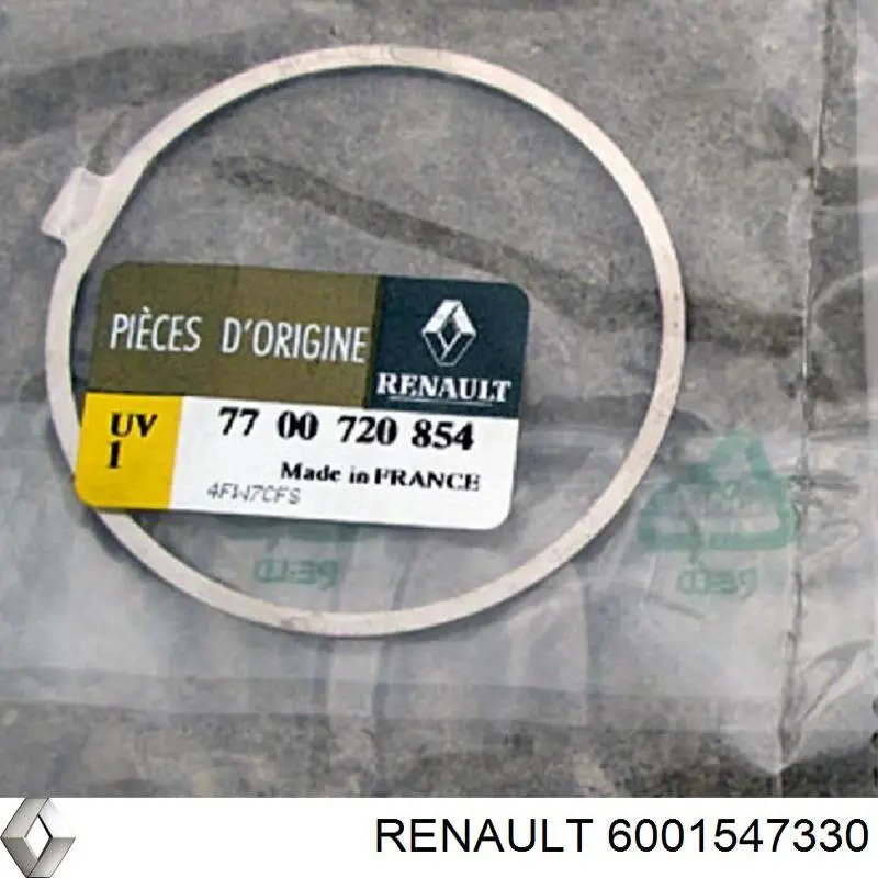 6001547330 Renault (RVI) cable de apertura de capó del motor