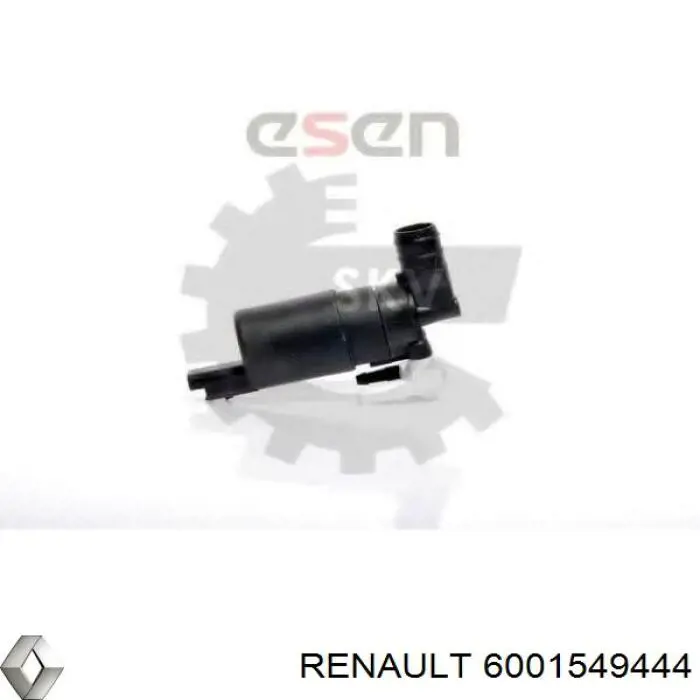 6001549444 Renault (RVI) bomba de limpiaparabrisas delantera