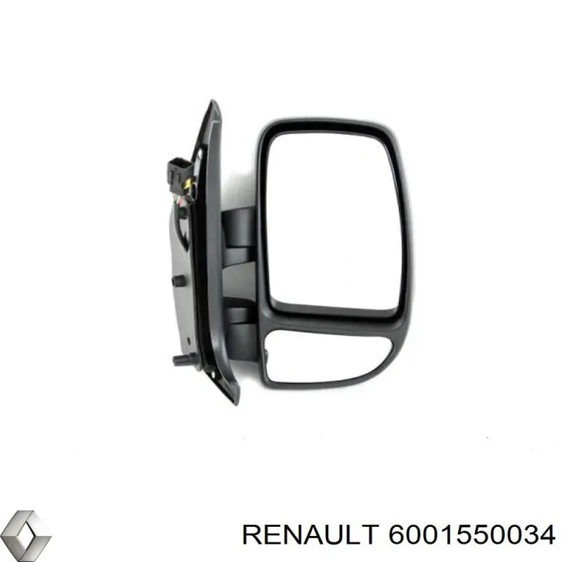 6001550034 Renault (RVI) elemento para espejo retrovisor