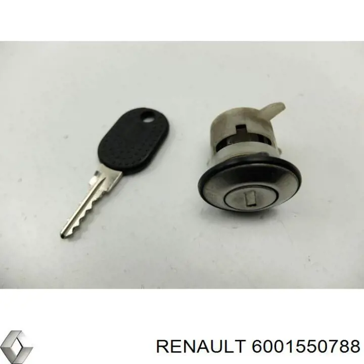  Cilindro de cerradura de puerta delantera derecha para Dacia Duster HS