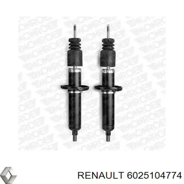 6025104774 Renault (RVI) amortiguador delantero