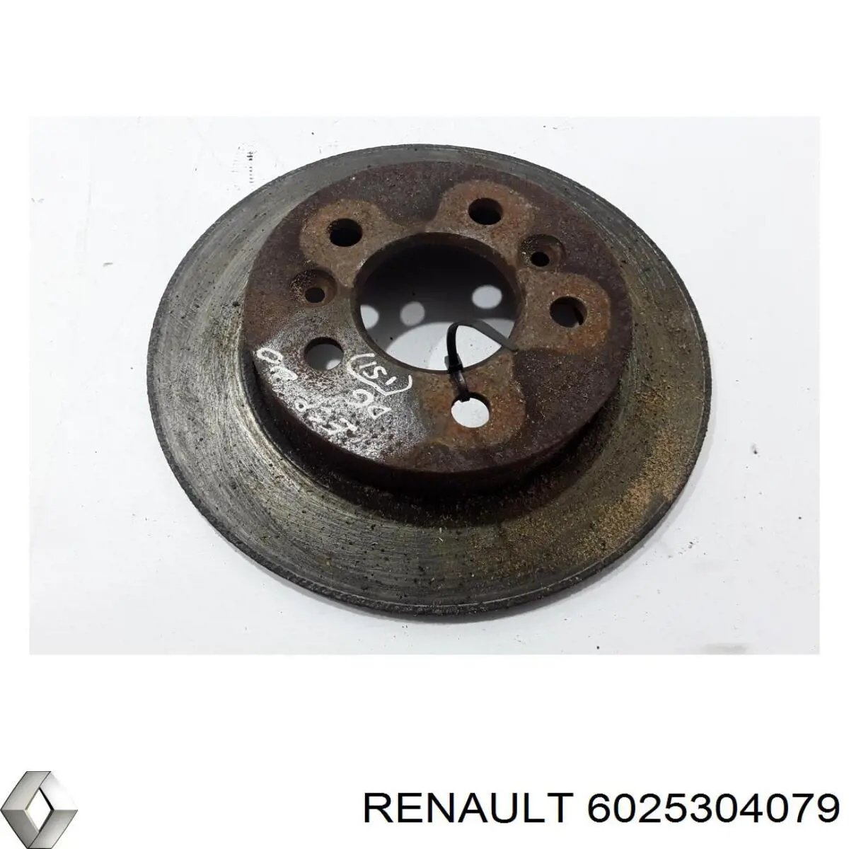 6025304079 Renault (RVI) disco de freno trasero