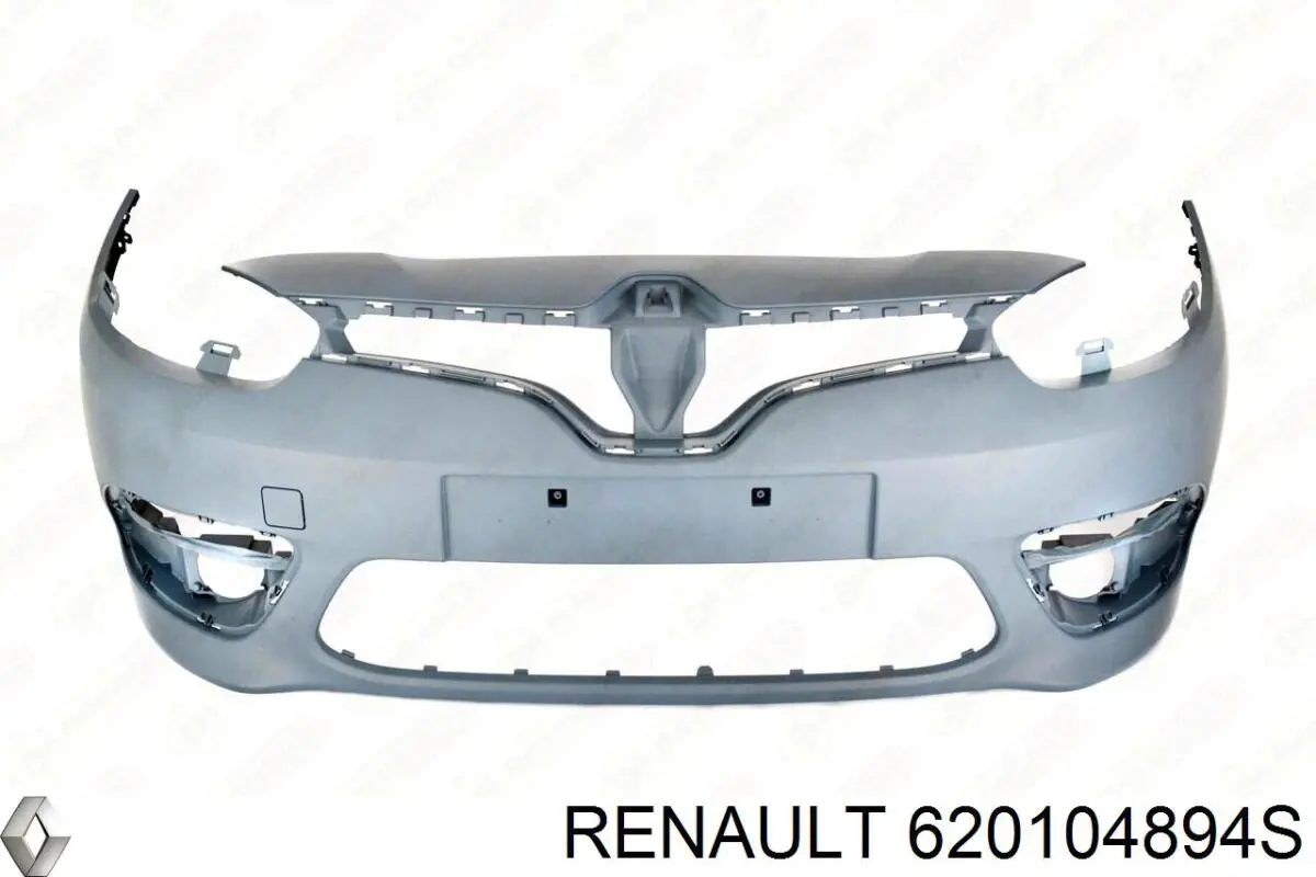 620104894S Renault (RVI) parachoques delantero