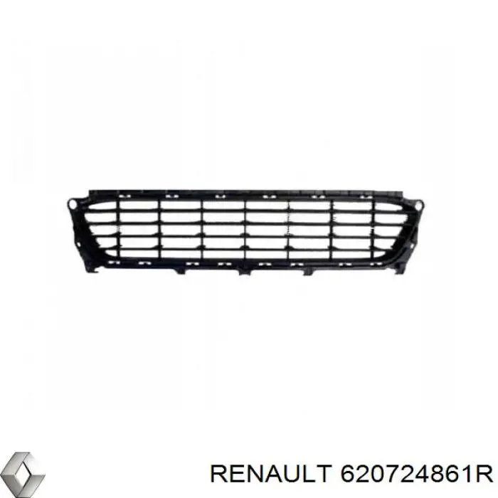 620724861R Renault (RVI) listón embellecedor/protector, parachoques delantero