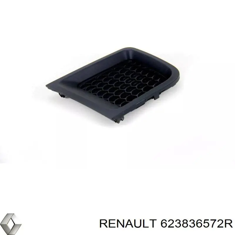  Moldura de rejilla parachoques superior para Dacia Duster HM