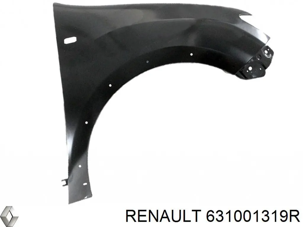 631001319R Renault (RVI) guardabarros delantero derecho