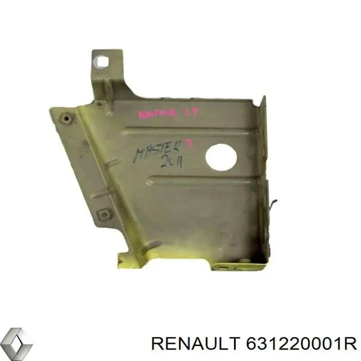  Soporte para guardabarros delantero, izquierdo superior para Renault Laguna 3 