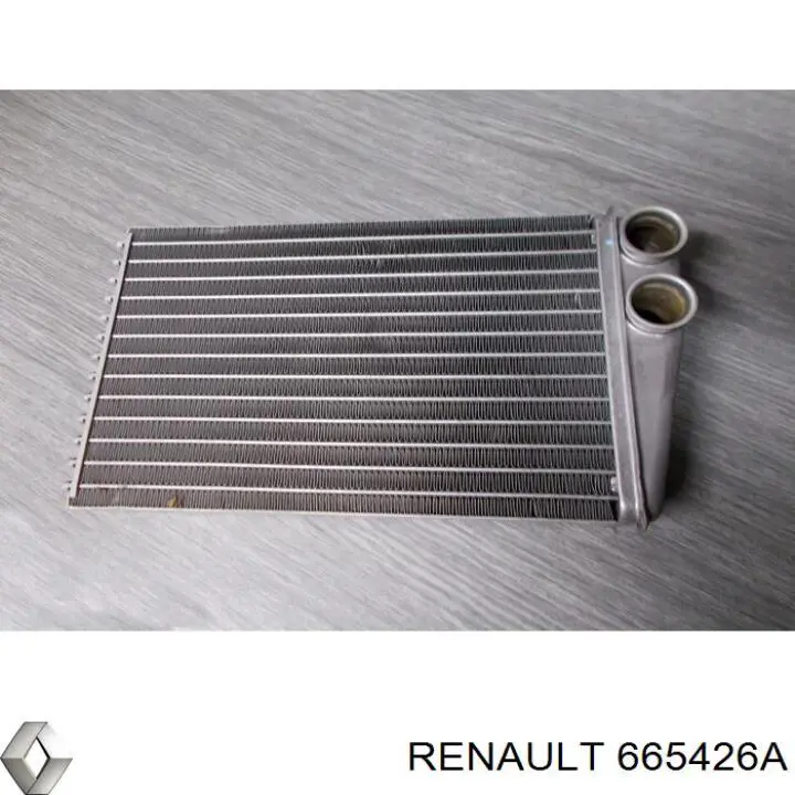 665426A Renault (RVI) radiador de calefacción