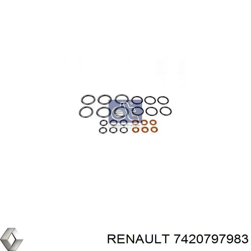 7420797983 Renault (RVI) junta anular, inyector