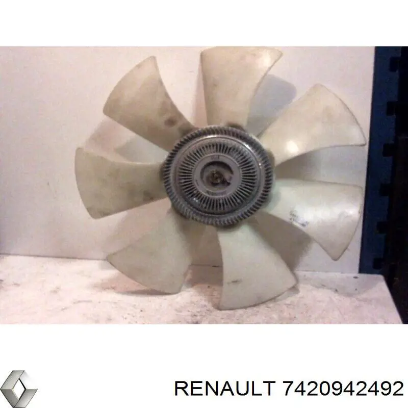 7420942492 Renault (RVI) embrague, ventilador del radiador