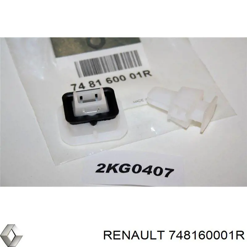  Clips Fijación, revestimiento puerta para Renault Fluence L3