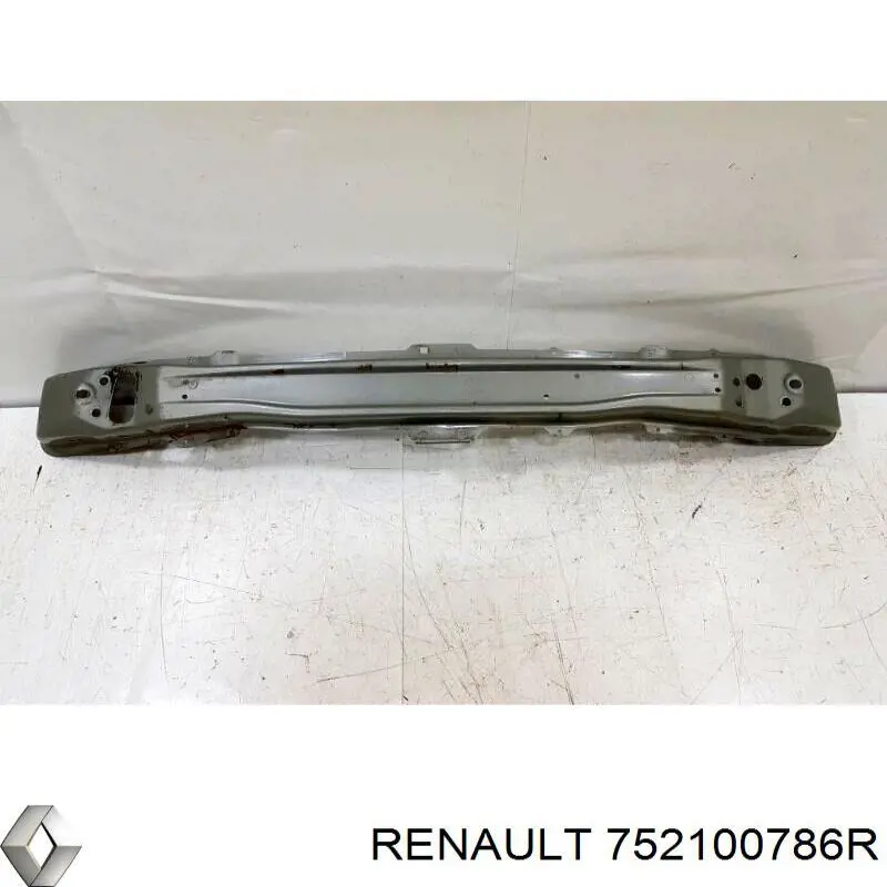 752100786R Renault (RVI) refuerzo parachoque delantero