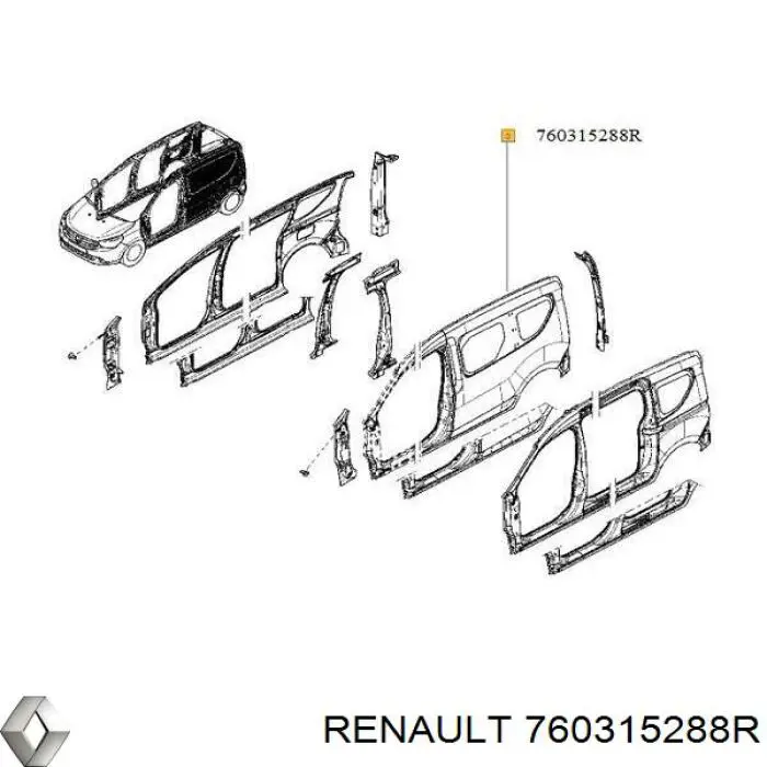 760315288R Renault (RVI) 