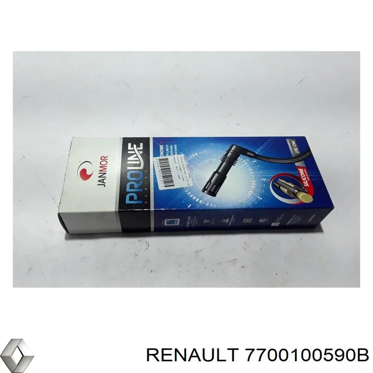 7700100590B Renault (RVI) juego de cables de encendido