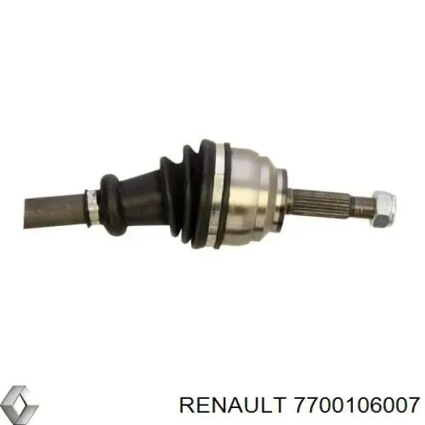 7700106007 Renault (RVI) árbol de transmisión delantero izquierdo