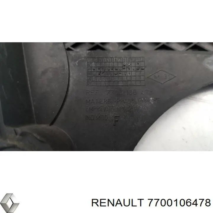  Cubierta motor delantera para Renault Megane 1 