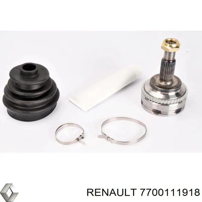 7700111918 Renault (RVI) árbol de transmisión delantero derecho