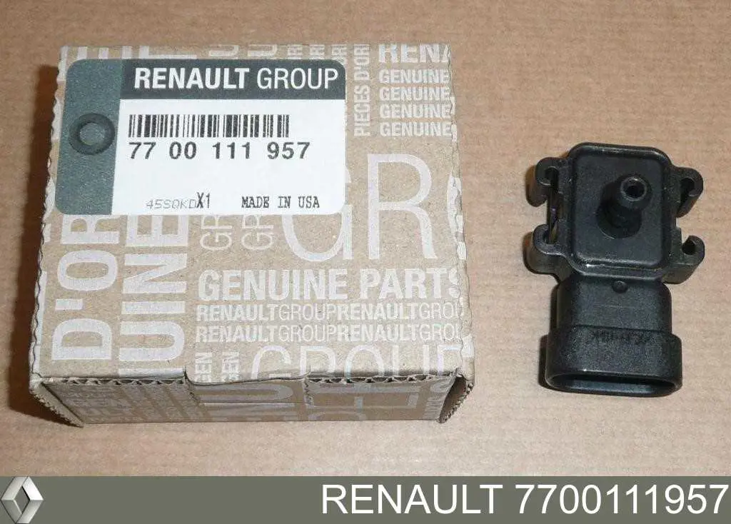 7700111957 Renault (RVI) sensor de presion del colector de admision