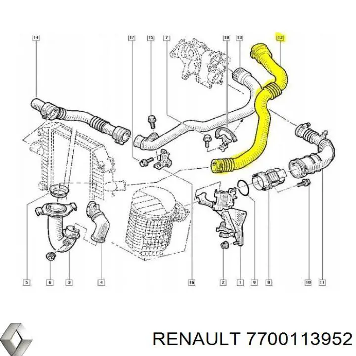 7700113952 Renault (RVI) 