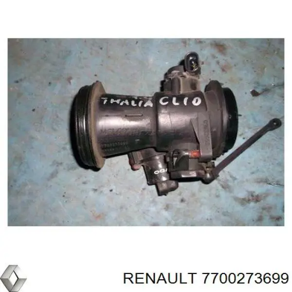 7700273699 Renault (RVI) cuerpo de mariposa completo